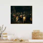 Die Nacht Poster (Küche)