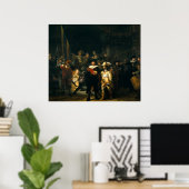 Die Nacht Poster (Heimbüro)