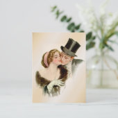 Die Nacht Postkarte (Stehend Vorderseite)