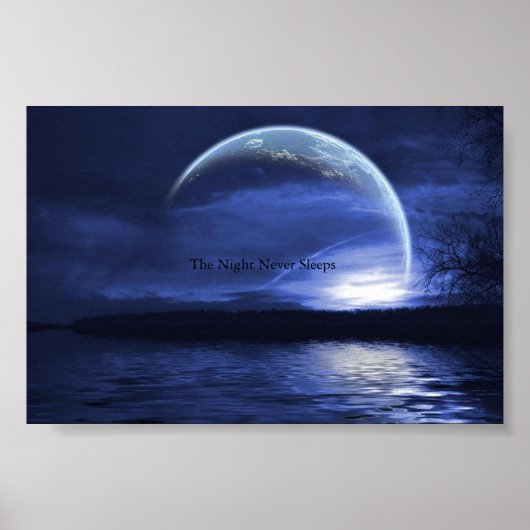 Die Nacht schläft nie Poster (Vorne)