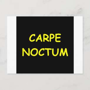Die Nacht sieben Postkarte