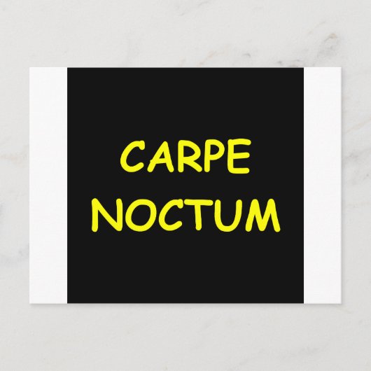 Die Nacht sieben Postkarte (Vorderseite)