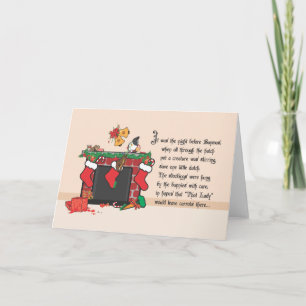 DIE NACHT VOR BUNMAS FEIERTAGSKARTE