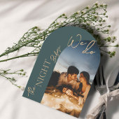 Die Nacht vor dem Abendessen am Foto Probe Einladung