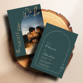 Die Nacht vor dem Abendessen am Foto Probe Einladung