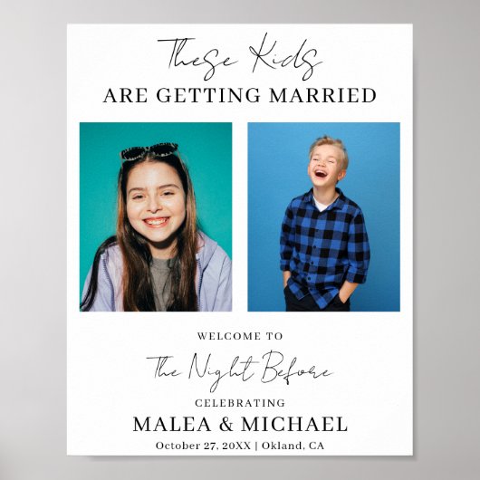 Die Nacht vor dem Begrüßungsessen der Probe Poster (Vorne)