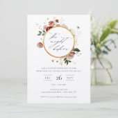 Die Nacht vor dem Herbst Einladung (Stehend Vorderseite)