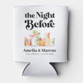 Die Nacht vor dem Retro-Probe-Dinner Dosenkühler (Vorderseite)