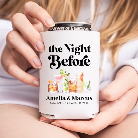 Die Nacht vor dem Retro-Probe-Dinner Dosenkühler