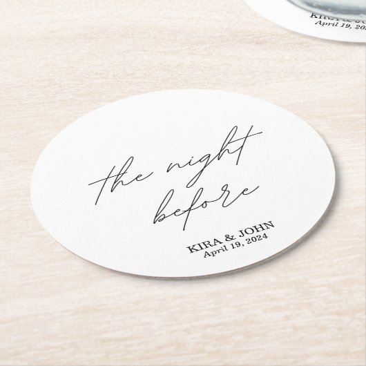 Die Nacht vor dem Untersetzer (Angewinkelt)