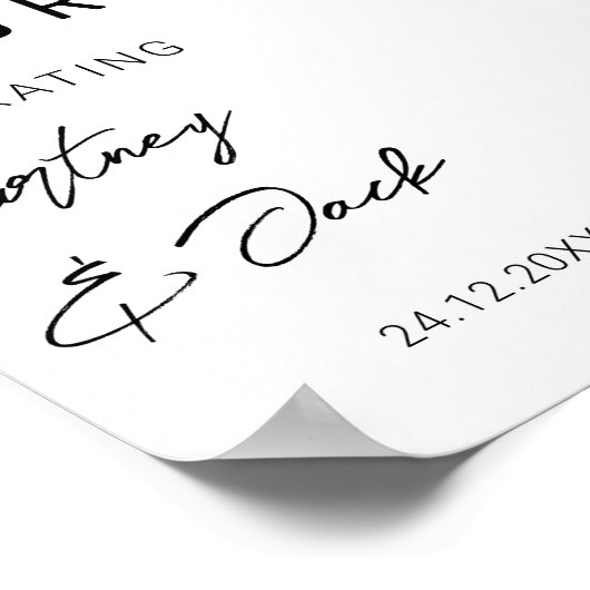 Die Nacht vor der Begrüßung der Probe Poster (Ecke)