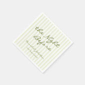 Die Nacht vor der grünen Hochzeit Serviette (Ecke)