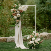 Die Nacht vor der Hochzeit Acrylic Begrüßungszeich Acrylschild