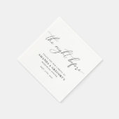 Die Nacht vor der Hochzeit Probe Dinner Serviette (Ecke)