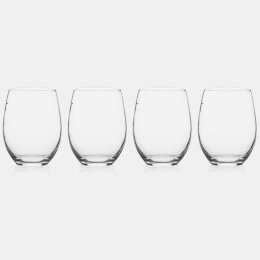 Die Nacht vor der Hochzeit Probe Dinner Weinglas Ohne Stiel (Links)