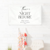 Die Nacht vor der kleinen Hochzeit Probe Dinner Banner (Insitu)