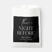 Die Nacht vor der kleinen Hochzeit Probe Dinner Geschenktütchen (Vorderseite)
