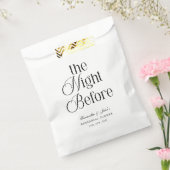 Die Nacht Vor Der Moderne Elegante Probe Dinner Geschenktütchen (Versiegelt)