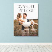 Die Nacht vor der Probe Abendessen Gerahmte Leinwa Leinwanddruck (Insitu (Holzboden))