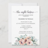 Die Nacht vor der Probe Einladung (Vorderseite)