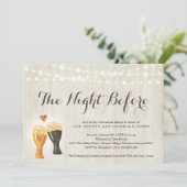 Die Nacht vor der Probe Einladung (Stehend Vorderseite)