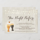 Die Nacht vor der Probe Einladung (Vorne/Hinten)