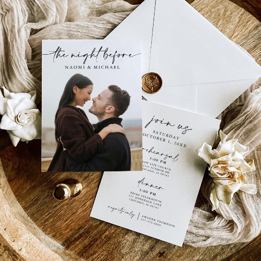 Die Nacht vor der Probe Einladung