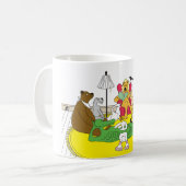 Die Nacht vor der Weihnachtsgeschichte Tasse (Vorderseite Links)