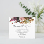 Die Nacht vor | Einladung (Stehend Vorderseite)