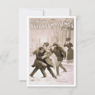 Die Nacht vor Weihnachten: Der Mord Dankeskarte