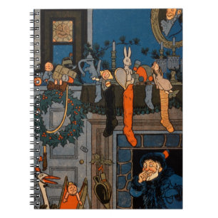 Die Nacht vor Weihnachten, durch Denlow, 1903 Notizblock