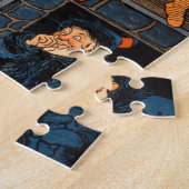 Die Nacht vor Weihnachten, durch Denlow, 1903 Puzzle (Seite)