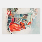 Die Nacht vor Weihnachten Jigsaw Geschenkpapier Set (Vorderseite 3)