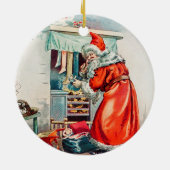 Die Nacht vor Weihnachten Keramik Ornament (Hinten)