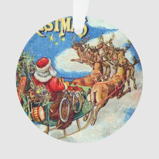 Die Nacht vor Weihnachten Ornament (Vorderseite)