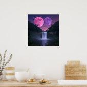 Die Nachtmonde Poster (Küche)