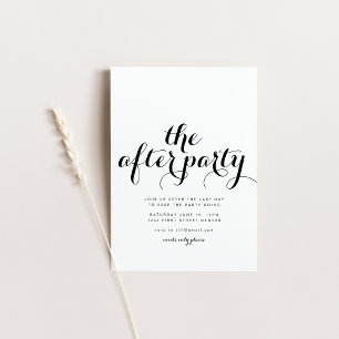 Die Nachts-Party Hochzeit spät nachts Einladung