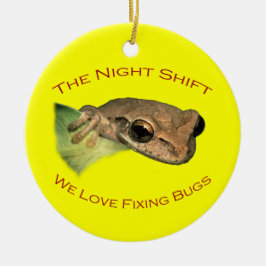 Die Nachtschicht Keramikornament