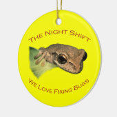 Die Nachtschicht Keramikornament (Links)