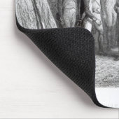Die Nachtwache bei Austerlitz Mousepad (Ecke)