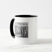 Die Nachtwache bei Austerlitz Tasse (Vorderseite Links)
