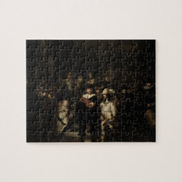 Die Nachtwache durch Rembrandt Van Rijn Puzzle