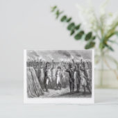 Die Nachtwache in Austerlitz Postkarte (Stehend Vorderseite)