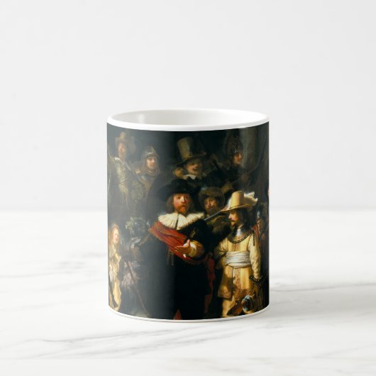 Die Nachtwache - Rembrandt Kaffeetasse (Mittel)