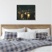 Die Nachtwache - Rembrandt Leinwanddruck (Insitu (Schlafzimmer))