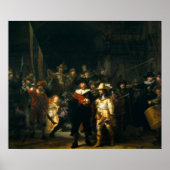 Die Nachtwache - Rembrandt Poster (Vorne)