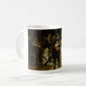 Die Nachtwache, Rembrandt Van Rijn Kaffeetasse (Vorderseite Links)