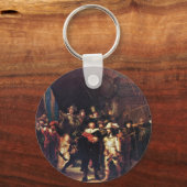 Die Nachtwache von Rembrandt Harmensz. Van Rijn Schlüsselanhänger (Vorderseite)