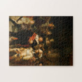 Die Nachtwache von Rembrandt Puzzle (Horizontal)