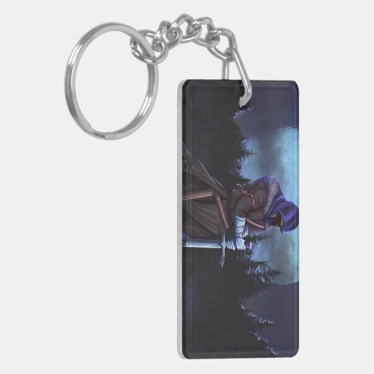 DIE NACHTwachposten-SCHLÜSSELkette Schlüsselanhänger (Vorderseite links)